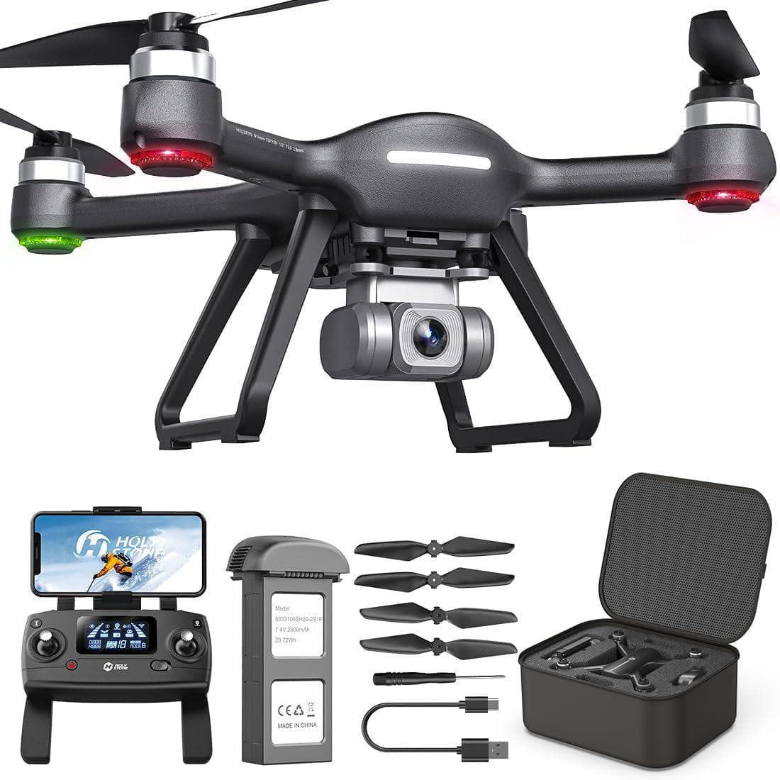 Holy Stone HS700E: FAA Certified Drone with 4K EIS Camera for Adults, GPS RC Quadcopter, FPV 5G WiFi