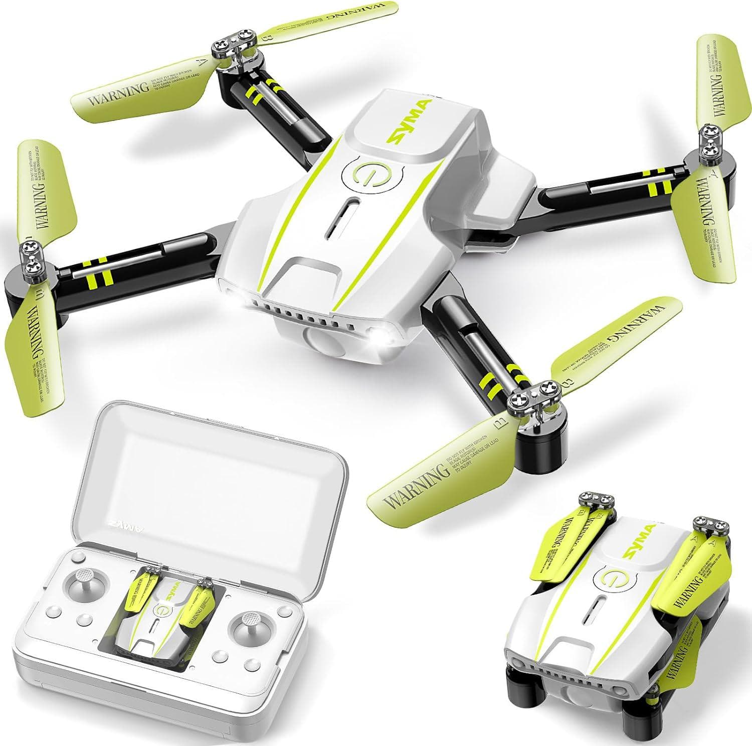 SYMA Foldable Mini Drone: Portable Pocket Quadcopter, Altitude Hold, 3D Flips, Headless Mode