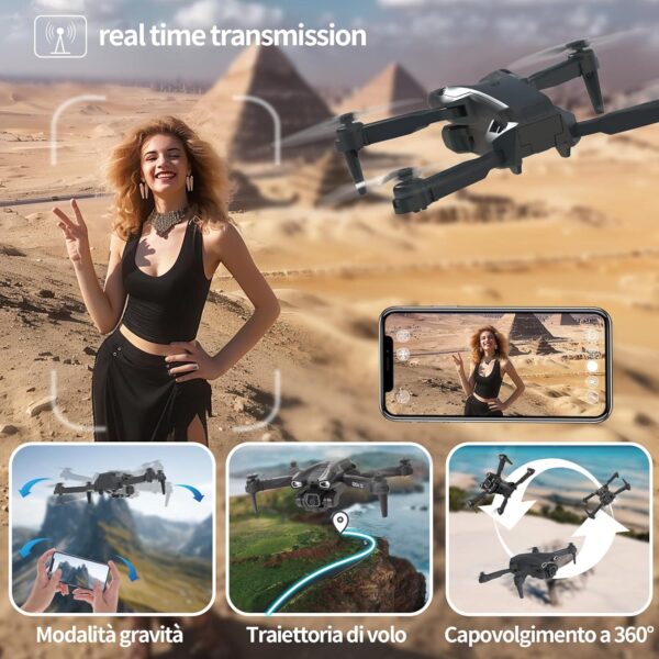 12 Mini Drone with Camera: 1080P HD, Optical Flow Positioning - Great for Kids & Adults, Includes Dual Batteries - Image 6
