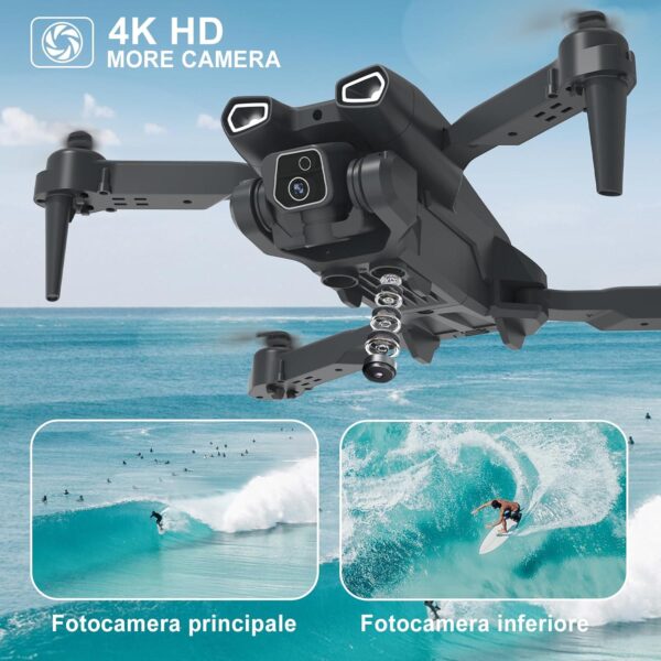 12 Mini Drone with Camera: 1080P HD, Optical Flow Positioning - Great for Kids & Adults, Includes Dual Batteries - Image 2