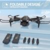 12 Mini Drone with Camera: 1080P HD, Optical Flow Positioning - Great for Kids & Adults, Includes Dual Batteries - Image 8