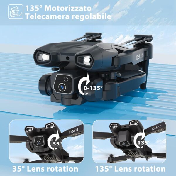 12 Mini Drone with Camera: 1080P HD, Optical Flow Positioning - Great for Kids & Adults, Includes Dual Batteries - Image 3