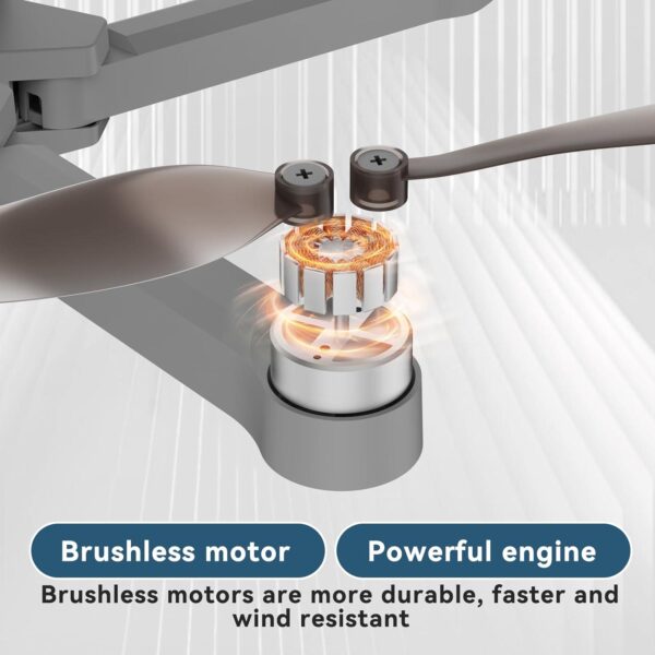 16P-D Brushless Motor Drone: 4K Camera, 5G Wifi, Wind Protection - Perfect Gift for Adults, Mini Foldable Design - Image 3