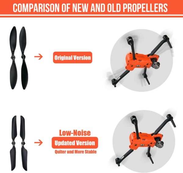 Autel Robotics EVO 2 Low Noise Propellers II: Compatible with Various Models - 100% Original (1 Pair) - Image 7
