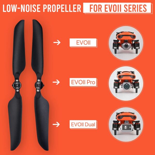 Autel Robotics EVO 2 Low Noise Propellers II: Compatible with Various Models - 100% Original (1 Pair) - Image 3