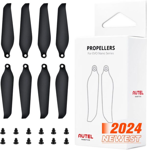 8 PCS Autel Robotics EVO Nano Propellers for Nano/Nano+/ Plus Drone, Low-Noise Props Blades Accessories
