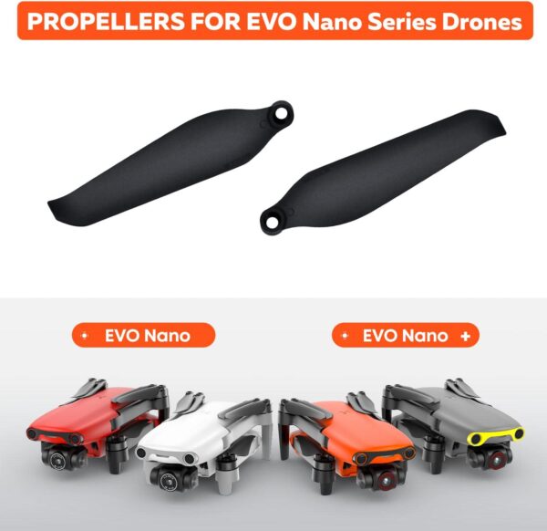 8 PCS Autel Robotics EVO Nano Propellers for Nano/Nano+/ Plus Drone, Low-Noise Props Blades Accessories - Image 3