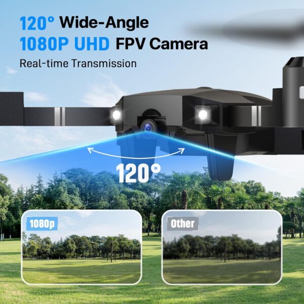 ATTOP Drone with 1080P Camera: Beginner Friendly, APP-Controlled - Perfect Gift for Kids Over 8 - Image 2