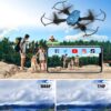 ATTOP Kids Drone with 1080P Camera: Stable Indoor, Foldable Outdoor - Includes 3 Batteries - Image 3