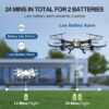 ATTOP A8 Drone: Larger 1080P FPV Camera, Easy Controls - Ideal for Adults, Kids, Beginners - Image 5