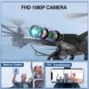 ATTOP A8 Drone: Larger 1080P FPV Camera, Easy Controls - Ideal for Adults, Kids, Beginners - Image 4