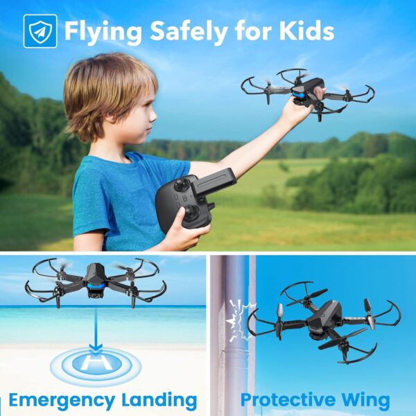 ATTOP Mini Drone with 1080P Camera: Voice and Gesture Control, Altitude Hold - Perfect for Kids and Adults - Image 5