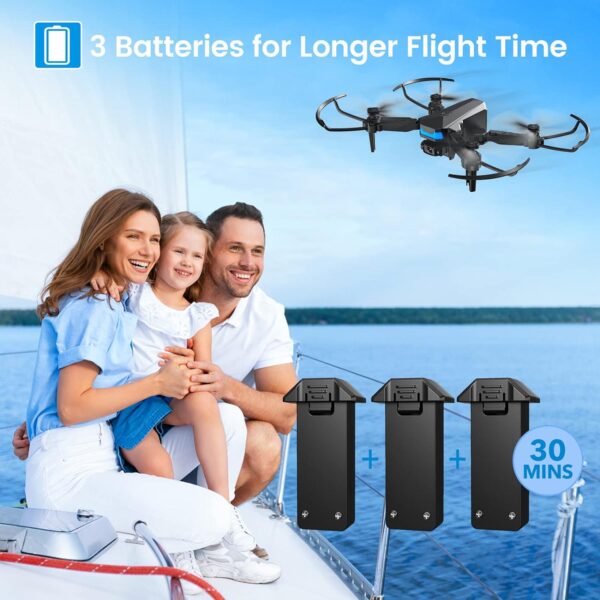 ATTOP Mini Drone with 1080P Camera: Voice and Gesture Control, Altitude Hold - Perfect for Kids and Adults - Image 4
