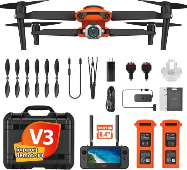 Autel Robotics EVO 2 PRO V3: No Geofencing, 6K HDR Video, Son-y 1 CMOS, 40 Min Flight