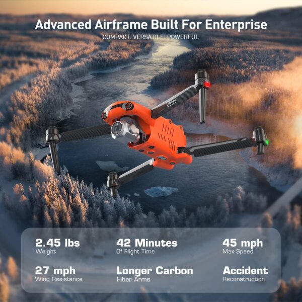 Autel EVO II Pro V3: 6K CMOS UAV, 15KM Video, 42Mins Flight - Public Safety - Image 3