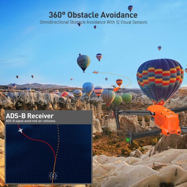 Autel EVO II Pro V3: 6K CMOS UAV, 15KM Video, 42Mins Flight - Public Safety - Image 4