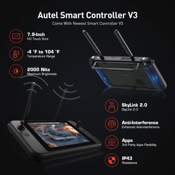 Autel EVO II Pro V3: 6K CMOS UAV, 15KM Video, 42Mins Flight - Public Safety - Image 6