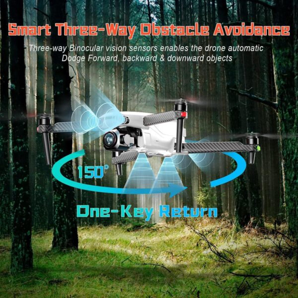 Autel Robotics EVO Lite+ Drone: 6K Video, 40Min Flight, 3-Way Obstacle Avoidance - White - Image 8