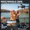 BEZGAR BD101 Drone: 1080P Camera, Foldable, FPV Remote Control - Perfect for Adults and Kids, Includes 2 Batteries - Image 2