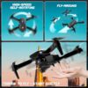 BEZGAR BD101 Drone: 1080P Camera, Foldable, FPV Remote Control - Perfect for Adults and Kids, Includes 2 Batteries - Image 4