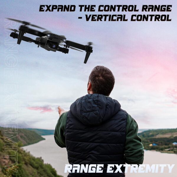 BEZGAR BD101 Drone: 1080P Camera, Foldable, FPV Remote Control - Perfect for Adults and Kids, Includes 2 Batteries - Image 6