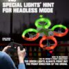 BEZGAR HQ051S Drone for Kids (Upgraded LED Lighting Effect) - Mini Remote Control RC with 3D Flip, Headless Mode, Small Quadcopter Beginners, Gifts Toys Boys and Girls - Image 3