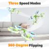 BEZGAR HQ051S Drone for Kids (Upgraded LED Lighting Effect) - Mini Remote Control RC with 3D Flip, Headless Mode, Small Quadcopter Beginners, Gifts Toys Boys and Girls - Image 4