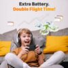 BEZGAR HQ051S Drone for Kids (Upgraded LED Lighting Effect) - Mini Remote Control RC with 3D Flip, Headless Mode, Small Quadcopter Beginners, Gifts Toys Boys and Girls - Image 8