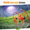 BEZGAR HQ053 Remote Control Drone: Spherical Rolling, 360 Degree Flip - Perfect Gift for Kids Ages 4-12, Red - Image 7