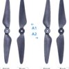 Bwine Drone Blades for F7, 4 Pcs Original Propeller, RC Quadcopter - Black - Image 3