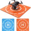 Bwine 16.85-Inch Drone Landing Pad: Double-Sided, Waterproof, Portable, Foldable Design
