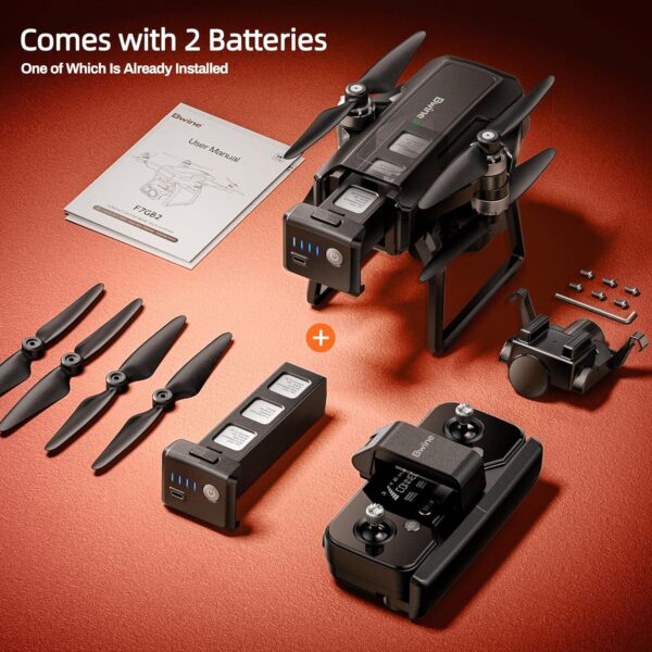 Bwine F7GPS Drone: 4K Camera, 3-Axis Gimbal, Night Vision, 10000FT Range, FAA Compliant, 50 Min Flight - Image 9