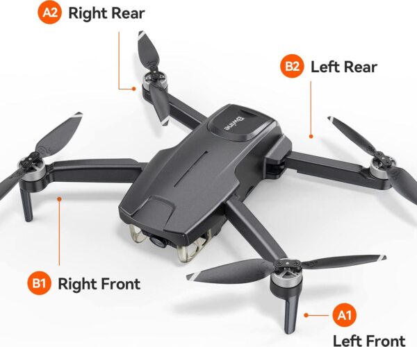 Bwine F7MINI Drone Original Arm Replacement Parts(Built-in motor), Repair Accessories For (Left Rear) - Image 2