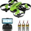 Cheerwing CW10 Mini Drone for Kids WiFi FPV with Camera, RC Gift Toy Boys and Girls Auto Hovering, Voice Control