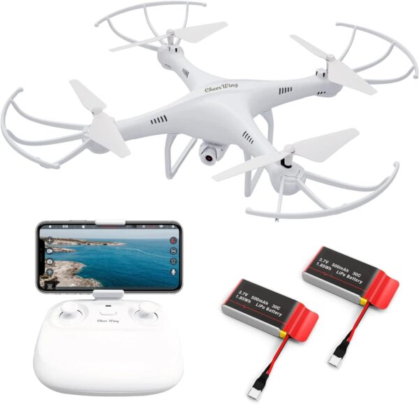Cheerwing CW4 RC Drone with 720P HD Camera for Kids and Adults Quadcopter Auto Hovering