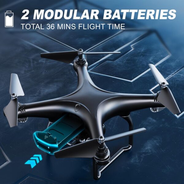 Cheerwing U88S GPS Drone with 4K Camera for Adults, 5G WiFi FPV Auto Return, Follow Me, Waypoint Fly, Voice Control - Image 6
