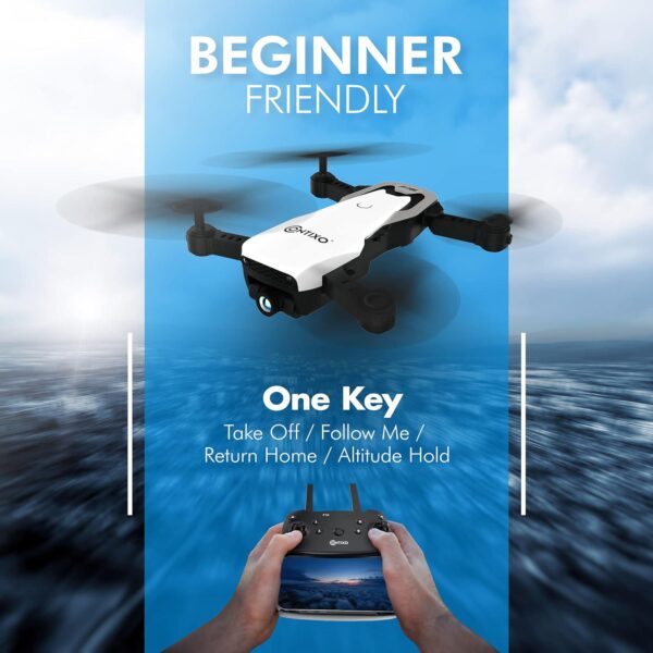 Contixo F16 FPV Drone: 2.4G RC Quadcopter for Kids and Beginners - 1080P HD Camera, Follow Me Mode, Gesture Control - Image 4