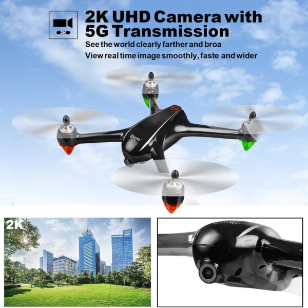 Contixo F18 2K FPV RC Drone: Brushless Motor, GPS, Follow Me - Perfect for Adults and Beginners - Image 4