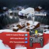Contixo F28: Foldable FHD Camera Drone for Adults - GPS Control, Follow Me, Waypoint, Up to 25 Mins Flight, Carrying Case - Image 3