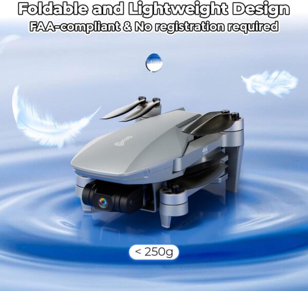 Contixo F36 GPS Drone: 4K Camera, FPV Video, Follow Me - Perfect for Beginners, Long Range Transmission - Image 5
