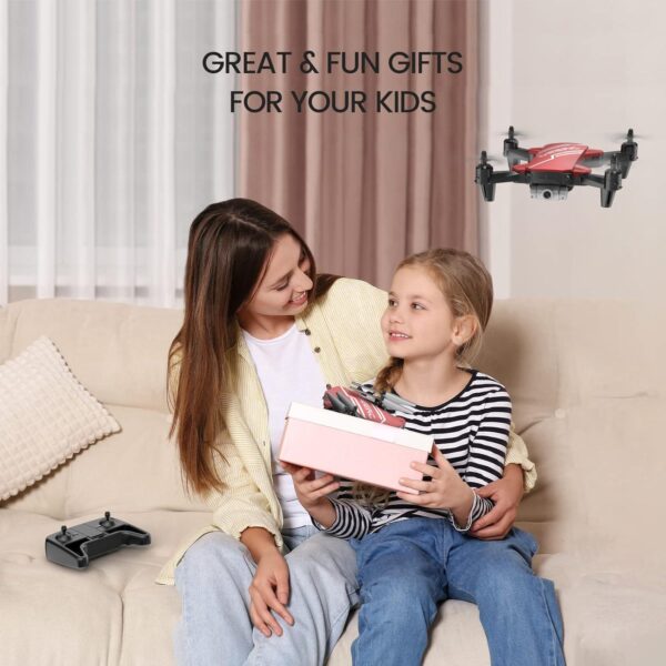 DEERC D20 Mini Drone: 720P HD FPV Camera, Altitude Hold, Headless Mode, One-Key Start, 3D Flips, 2 Batteries - Image 8