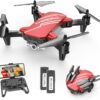 DEERC D20 Mini Drone: 720P HD FPV Camera, Altitude Hold, Headless Mode, One-Key Start, 3D Flips, 2 Batteries