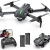 DEERC D70 Mini Drone: 720P HD FPV Camera, Foldable, 2 Batteries, One-Key Start, 360 Flip