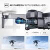 DEERC DE22 GPS Drone: 4K Camera, 2-axis Gimbal, EIS, 5G FPV, Auto Return, Follow Me, 52 Min Flight - Image 2