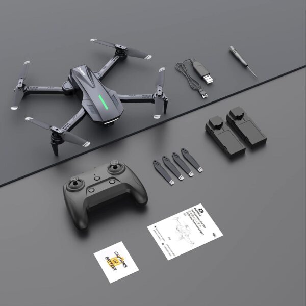 DEERC D70 Drone with 1080P HD Camera: Easy for Beginners, 2 Batteries, Auto Hover, Voice Control - Image 8