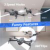 DEERC D70 Drone with 1080P HD Camera: Easy for Beginners, 2 Batteries, Auto Hover, Voice Control - Image 5