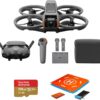 DJI Avata 2 Fly More Combo (3 Batteries): FPV Drone with 4K Camera, One-Push Acrobatics