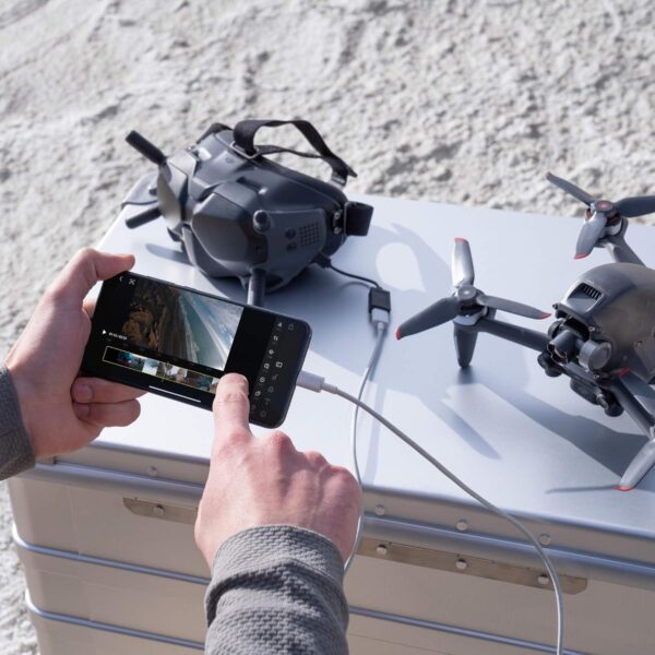 DJI FPV Drone Combo with Remote Controller and Goggles (Renewed) - Image 7