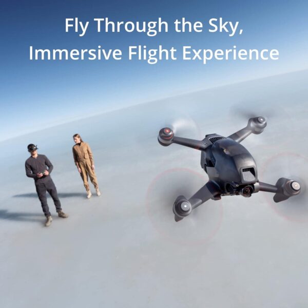 DJI FPV Explorer Combo (Goggles Integra): 4K/60fps, 10km Range, Emergency Brake, FAA Compliant - Image 2