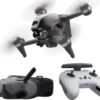 DJI FPV Explorer Combo (Goggles Integra): 4K/60fps, 10km Range, Emergency Brake, FAA Compliant